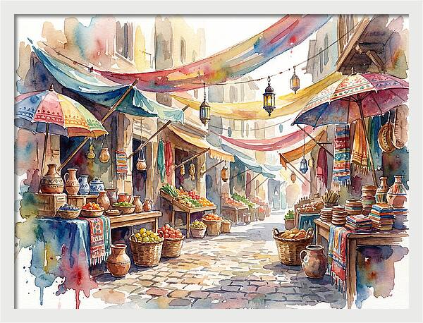 Vibrant Market Life
