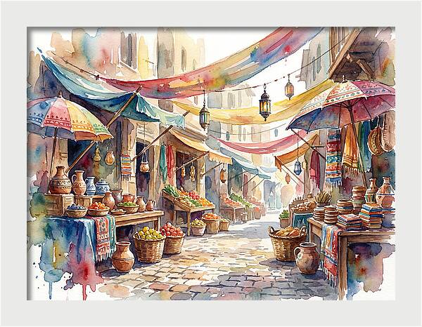 Vibrant Market Life