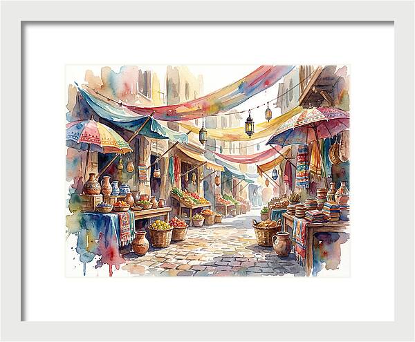 Vibrant Market Life