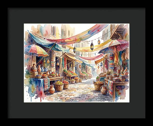 Vibrant Market Life