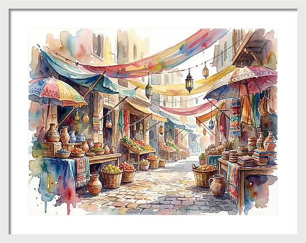 Vibrant Market Life