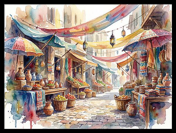 Vibrant Market Life
