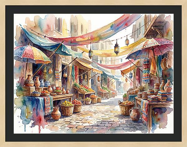 Vibrant Market Life