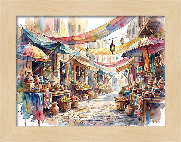 Vibrant Market Life