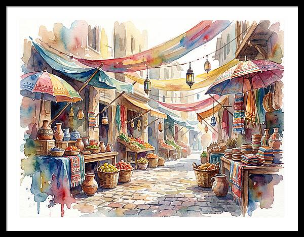 Vibrant Market Life