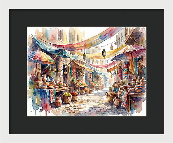 Vibrant Market Life