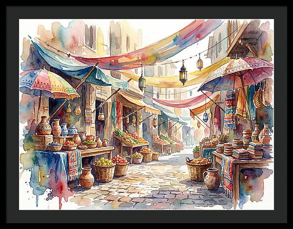 Vibrant Market Life