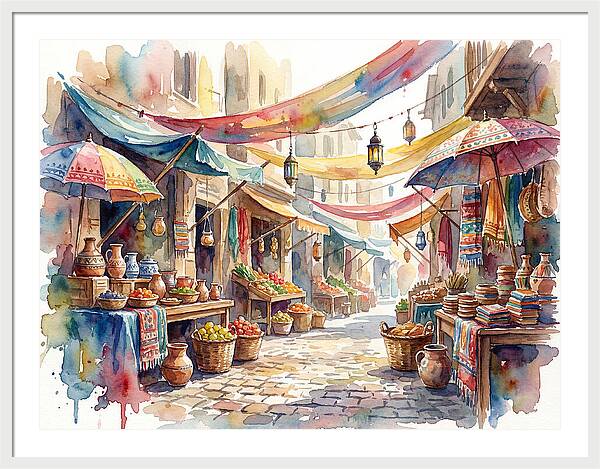 Vibrant Market Life