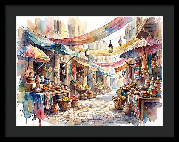 Vibrant Market Life