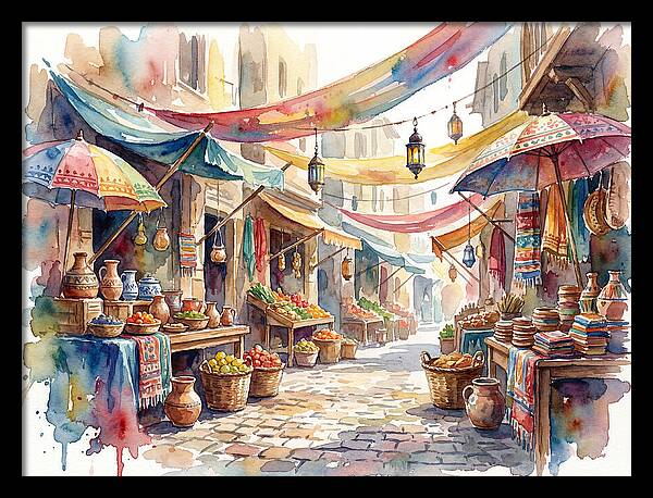 Vibrant Market Life