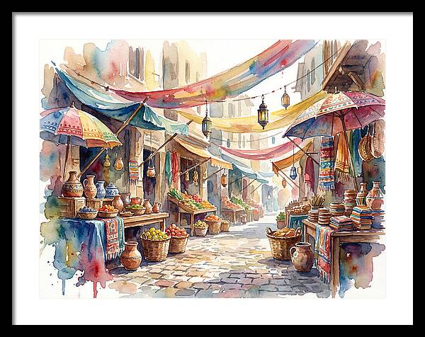 Vibrant Market Life