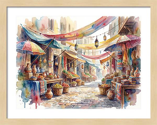 Vibrant Market Life