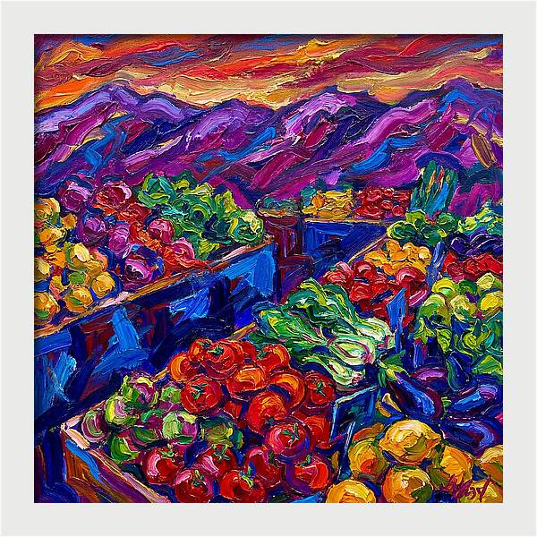 Vibrant Market Produce