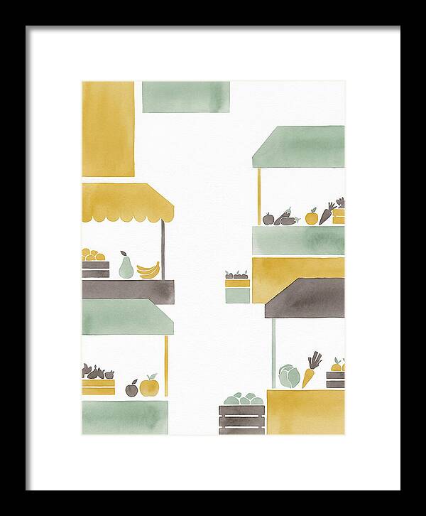 Vibrant Market Scene