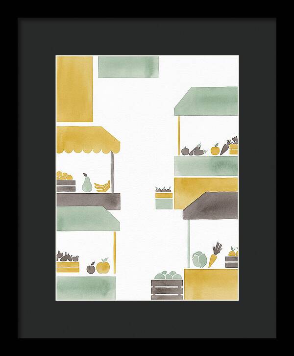 Vibrant Market Scene
