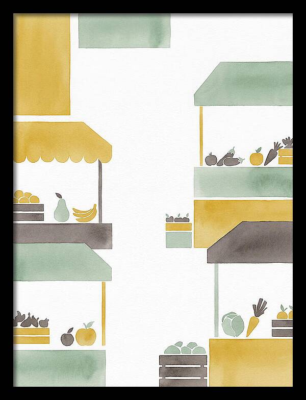 Vibrant Market Scene