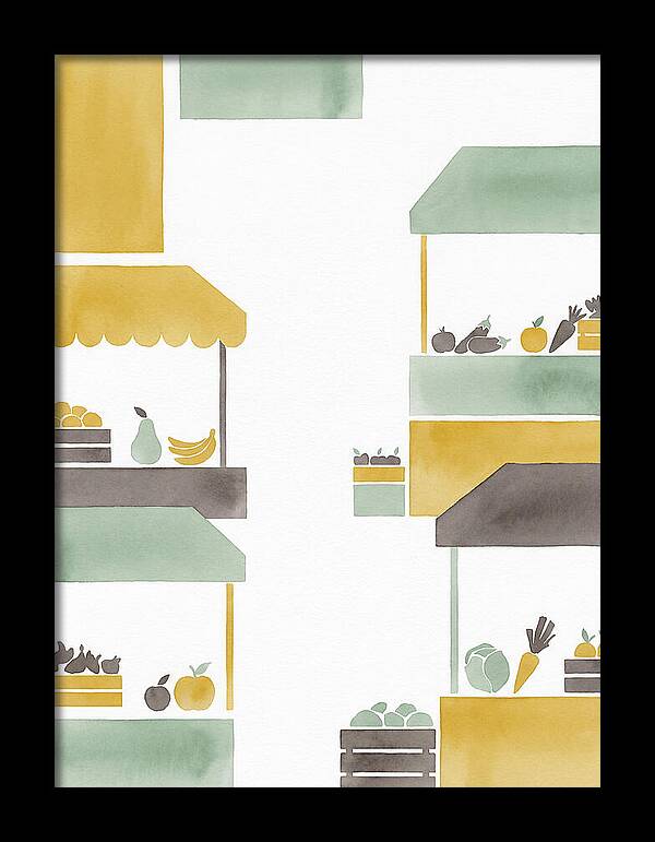 Vibrant Market Scene