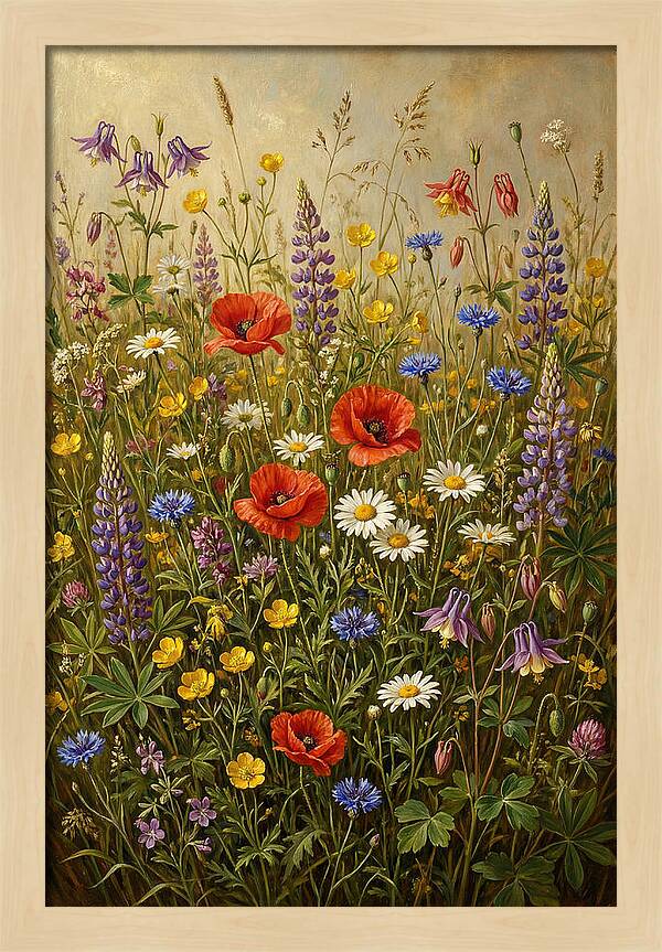 Vibrant Meadow Blooms
