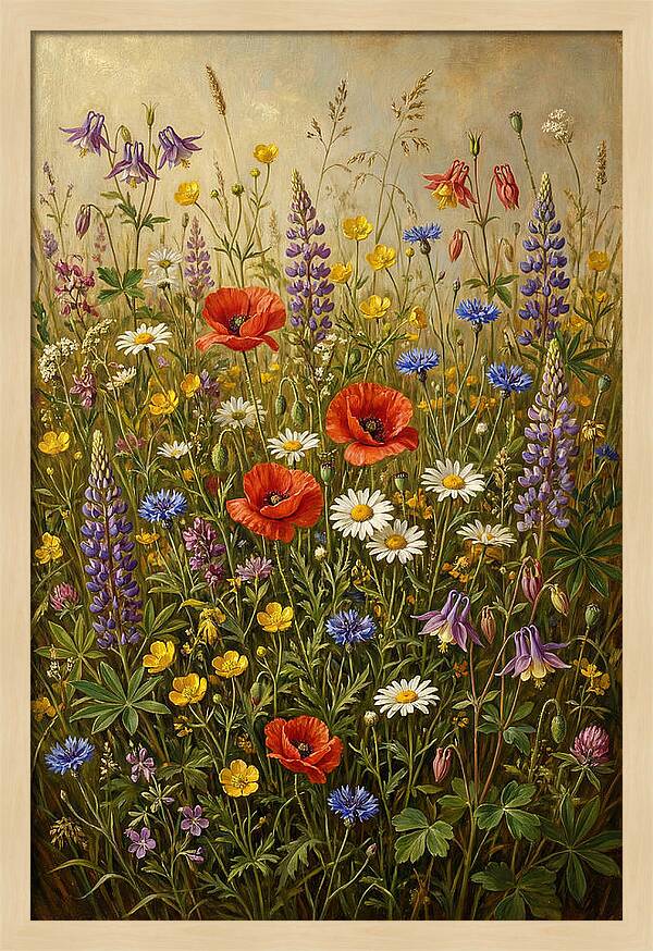 Vibrant Meadow Blooms