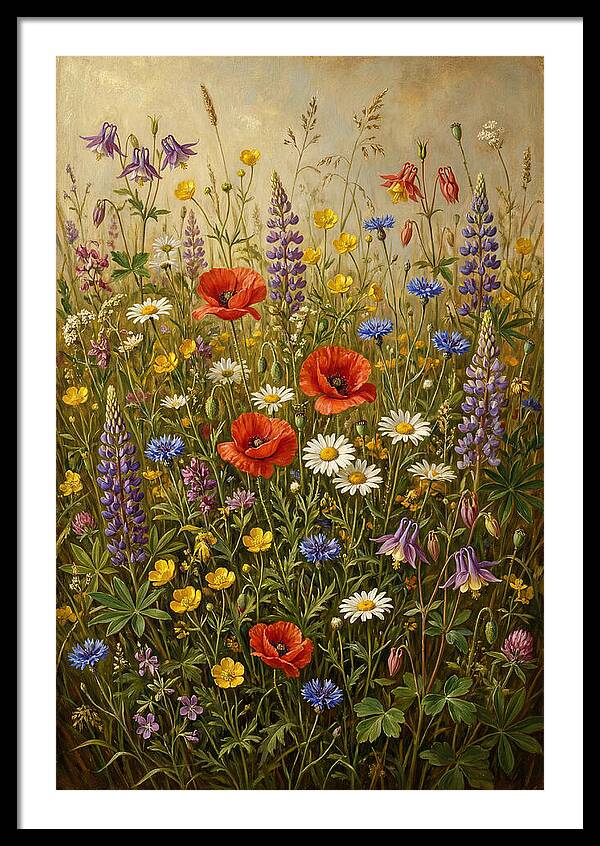 Vibrant Meadow Blooms