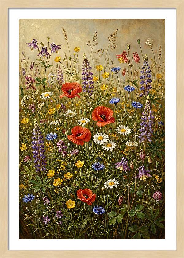 Vibrant Meadow Blooms