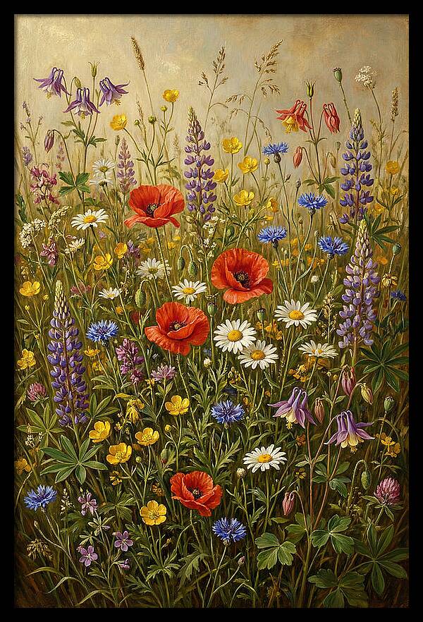Vibrant Meadow Blooms