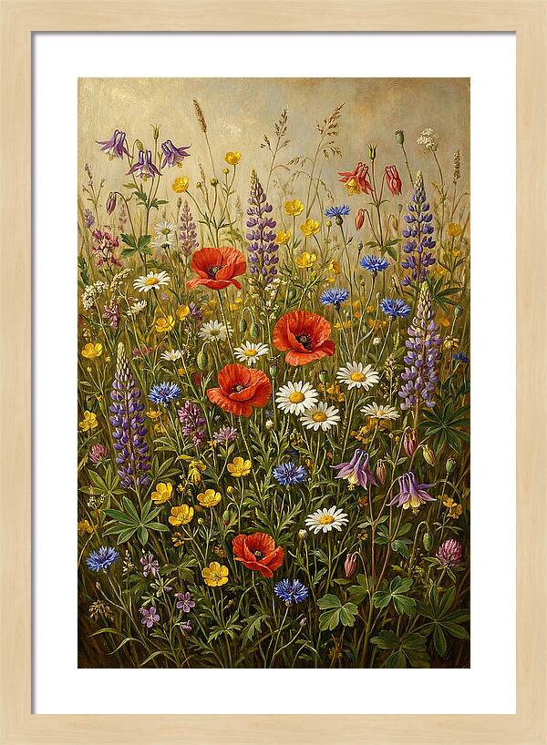 Vibrant Meadow Blooms
