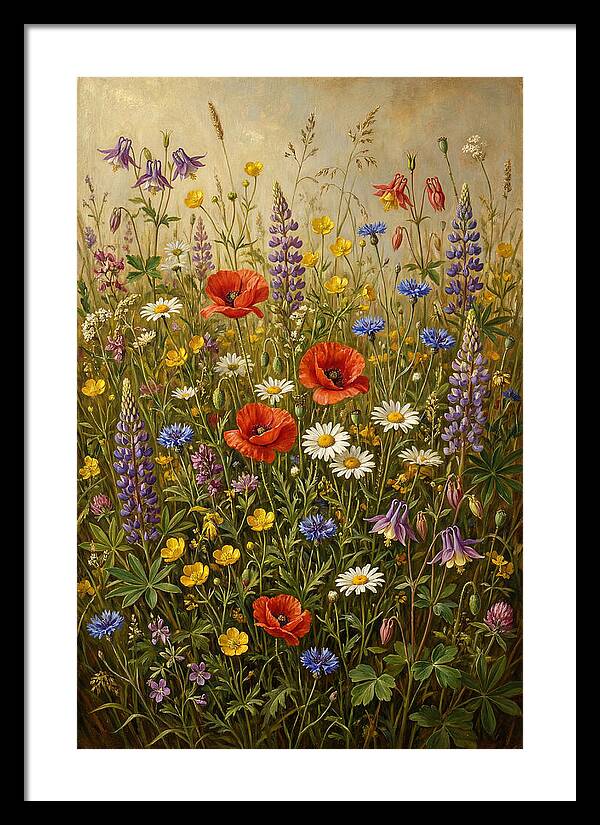 Vibrant Meadow Blooms