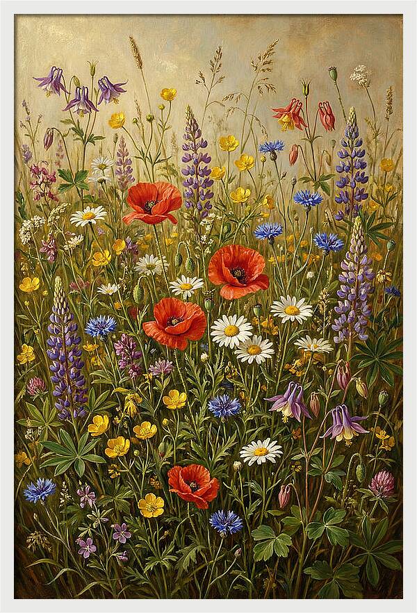 Vibrant Meadow Blooms