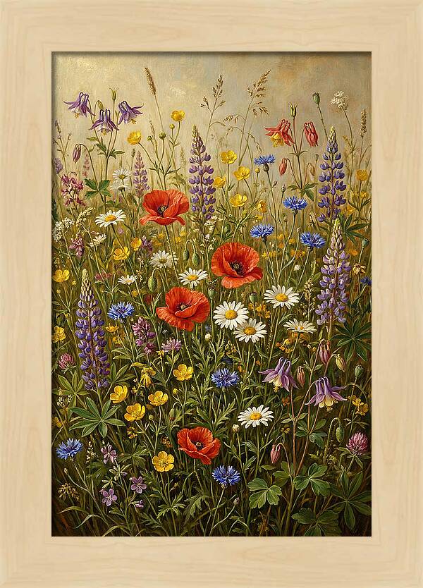 Vibrant Meadow Blooms
