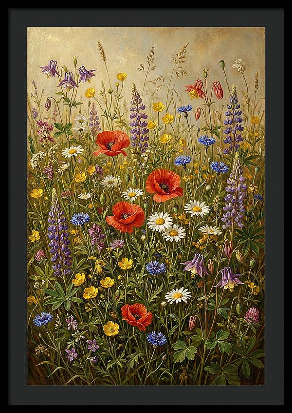 Vibrant Meadow Blooms