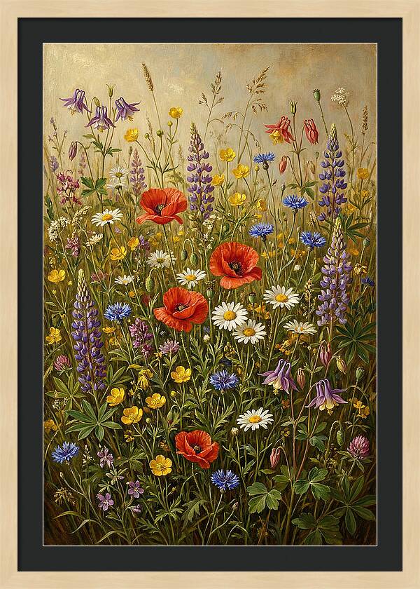 Vibrant Meadow Blooms