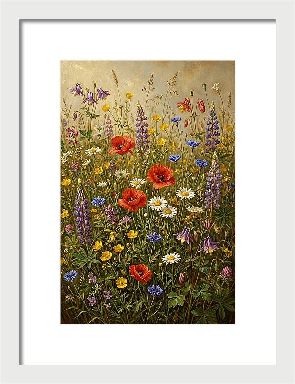 Vibrant Meadow Blooms