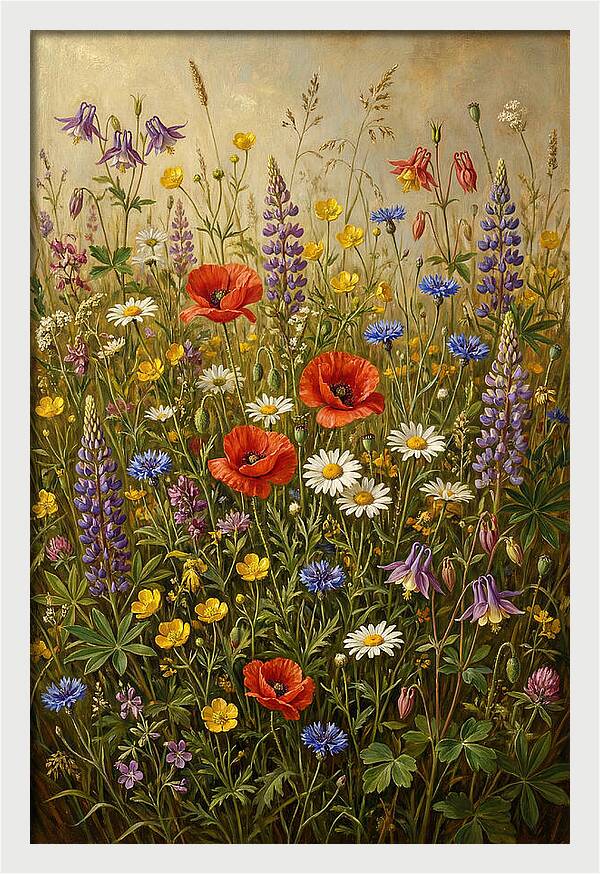 Vibrant Meadow Blooms