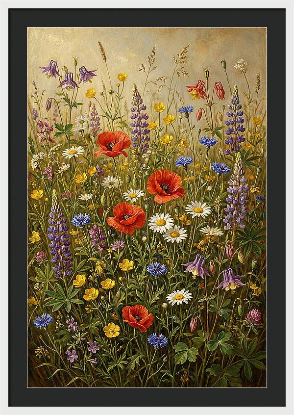 Vibrant Meadow Blooms