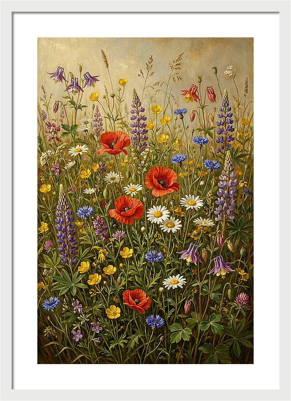 Vibrant Meadow Blooms