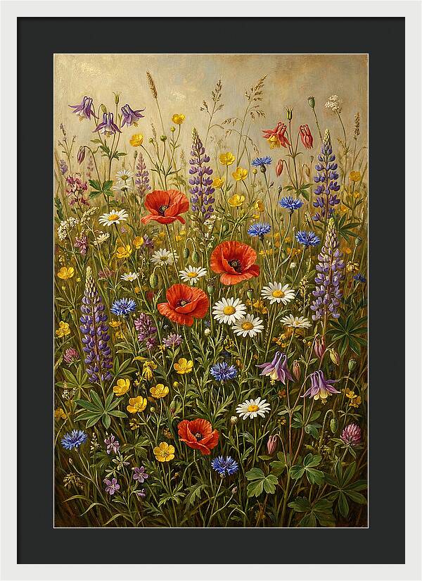 Vibrant Meadow Blooms