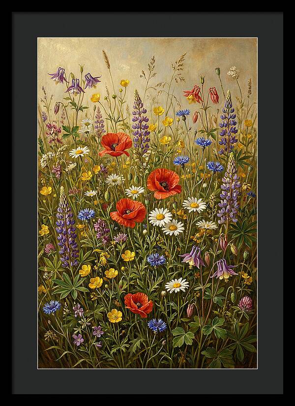 Vibrant Meadow Blooms