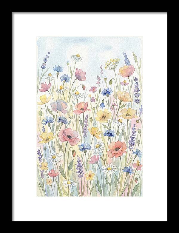 Vibrant Meadow Flora Display