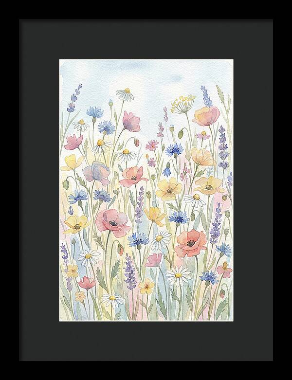Vibrant Meadow Flora Display