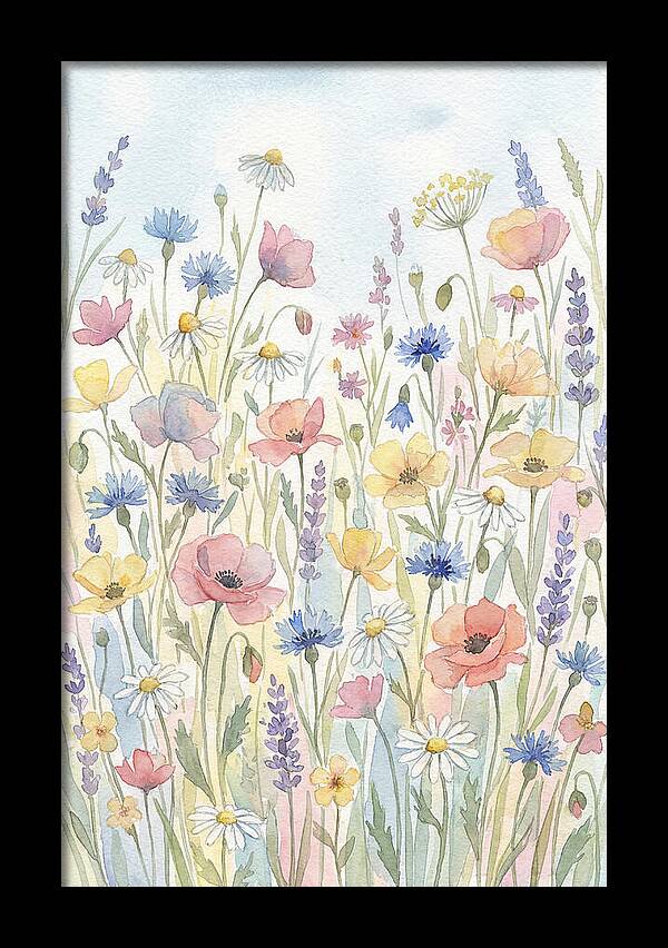 Vibrant Meadow Flora Display