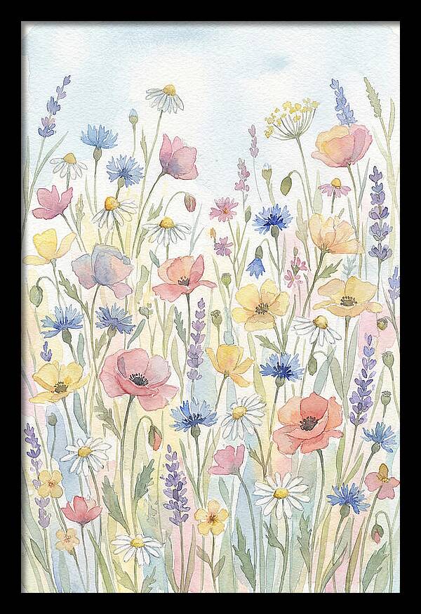 Vibrant Meadow Flora Display