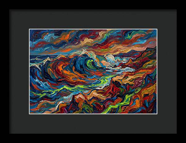 Vibrant Ocean Waves
