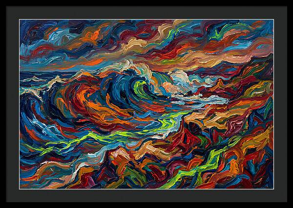 Vibrant Ocean Waves