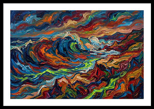 Vibrant Ocean Waves