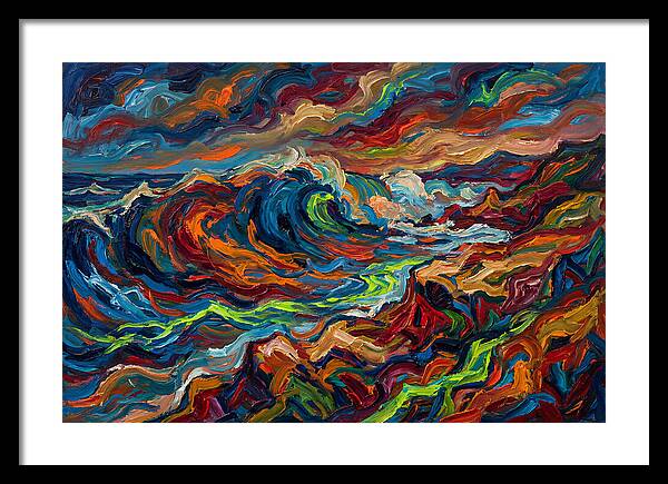 Vibrant Ocean Waves