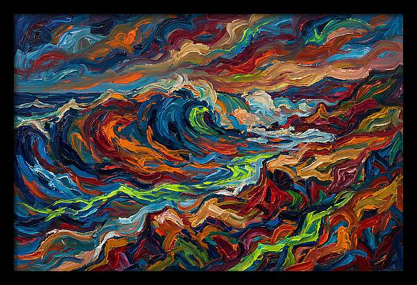 Vibrant Ocean Waves