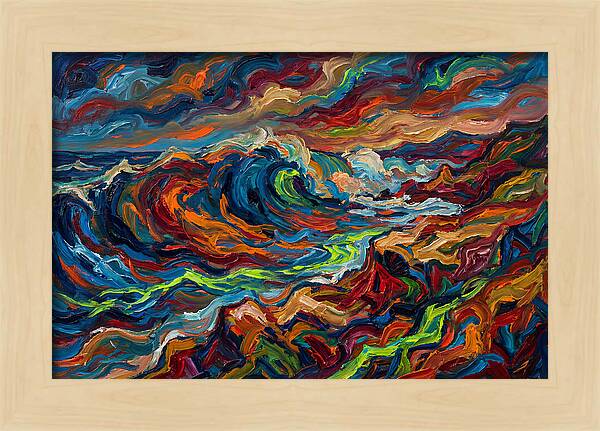 Vibrant Ocean Waves