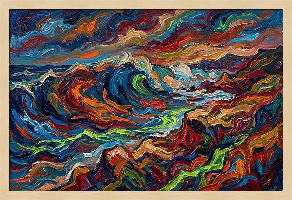 Vibrant Ocean Waves