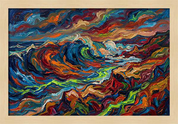 Vibrant Ocean Waves